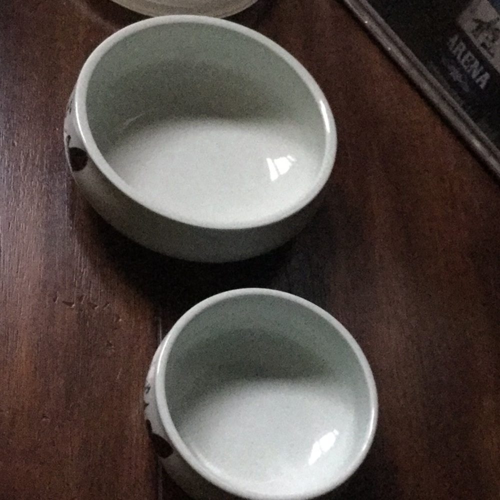 Japanese rice ramen bowls shabby chic decor culinary art - Picture 3 of 9